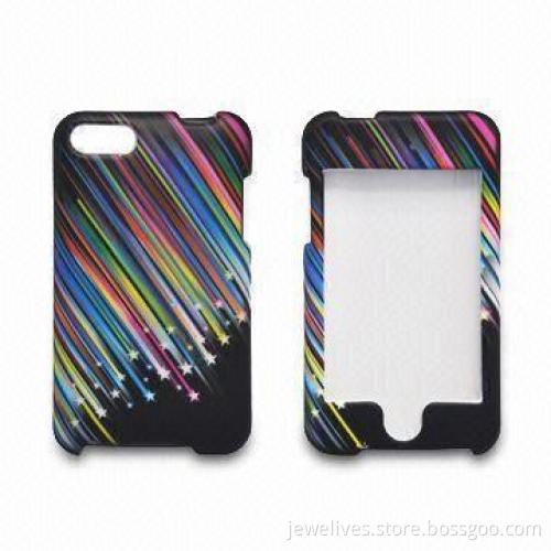 Crystal Cases for Apple's iTouch 4G, Logos Can be Silkscreen Printing, Color Printing